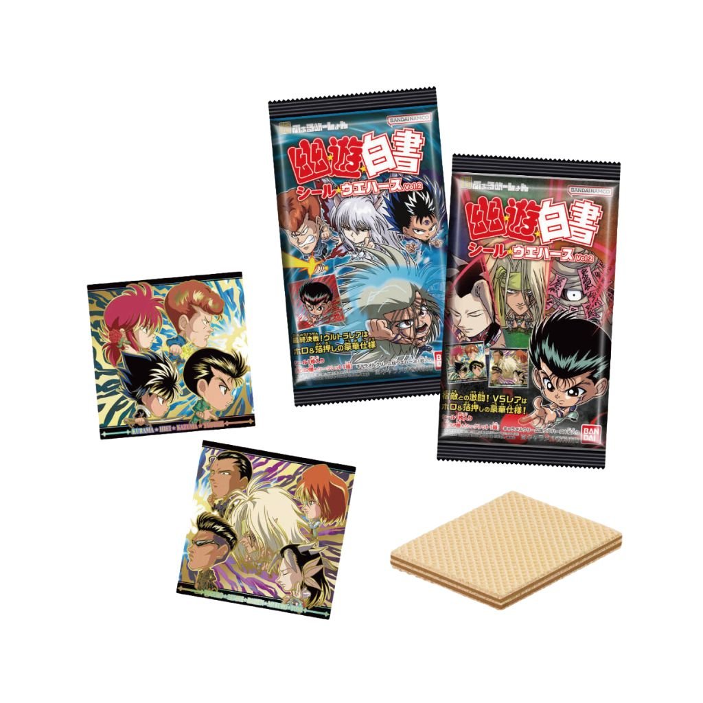 Niformation Yu Yu Hakusho Seal Wafer Vol 2 (5 packs) - Rapp Collect