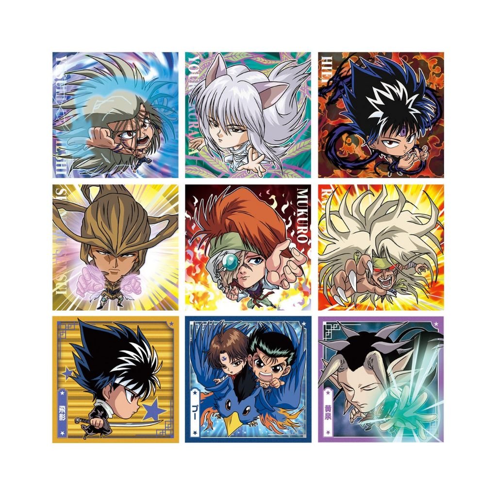 Niformation Yu Yu Hakusho Seal Wafer Vol 2 (5 packs) - Rapp Collect