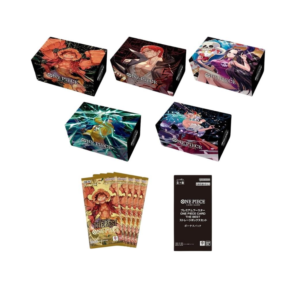 One Piece CG PRB The Best Storage Box Set - Rapp Collect