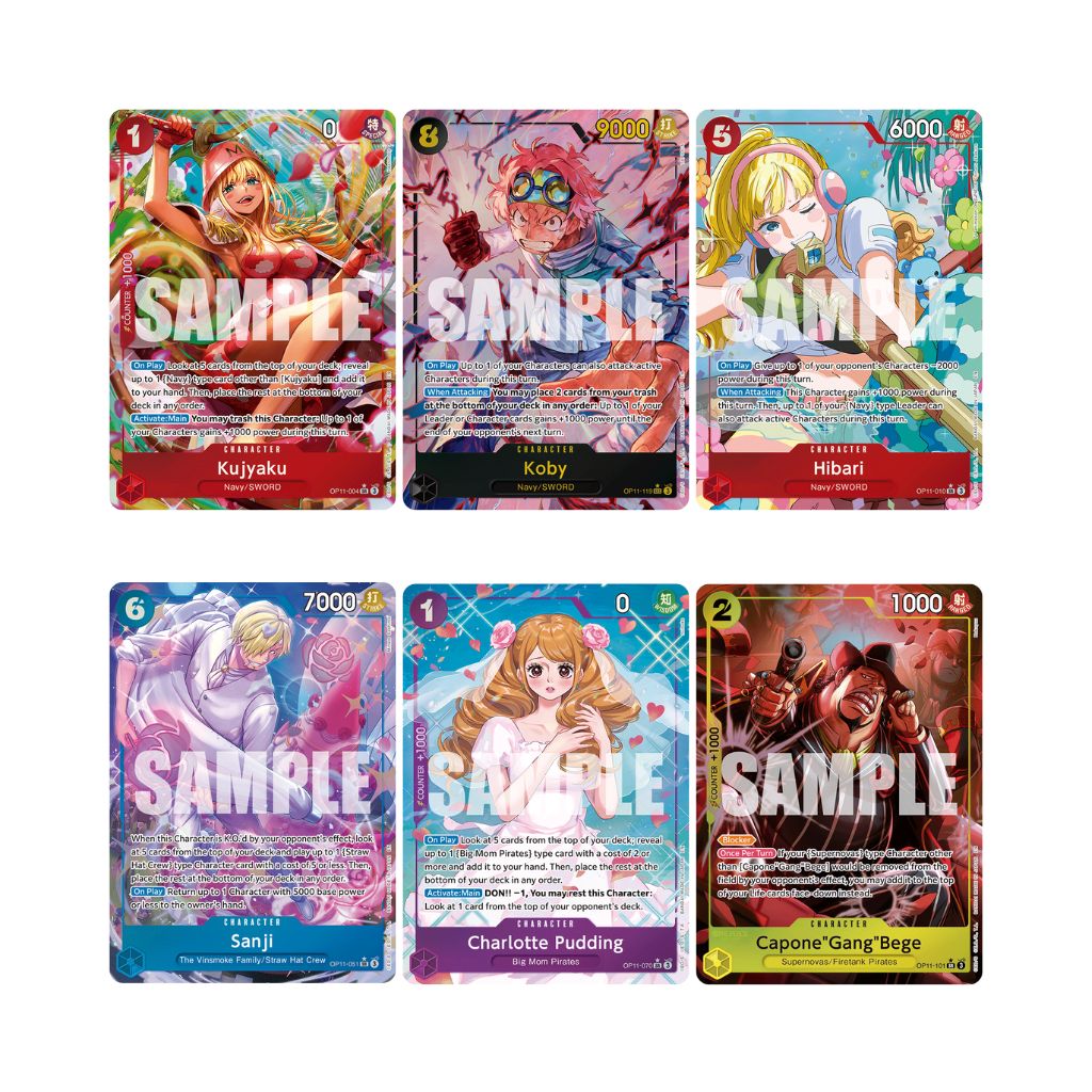 One Piece CG English OP11 Fist of Divine Speed Booster Box (24 packs)