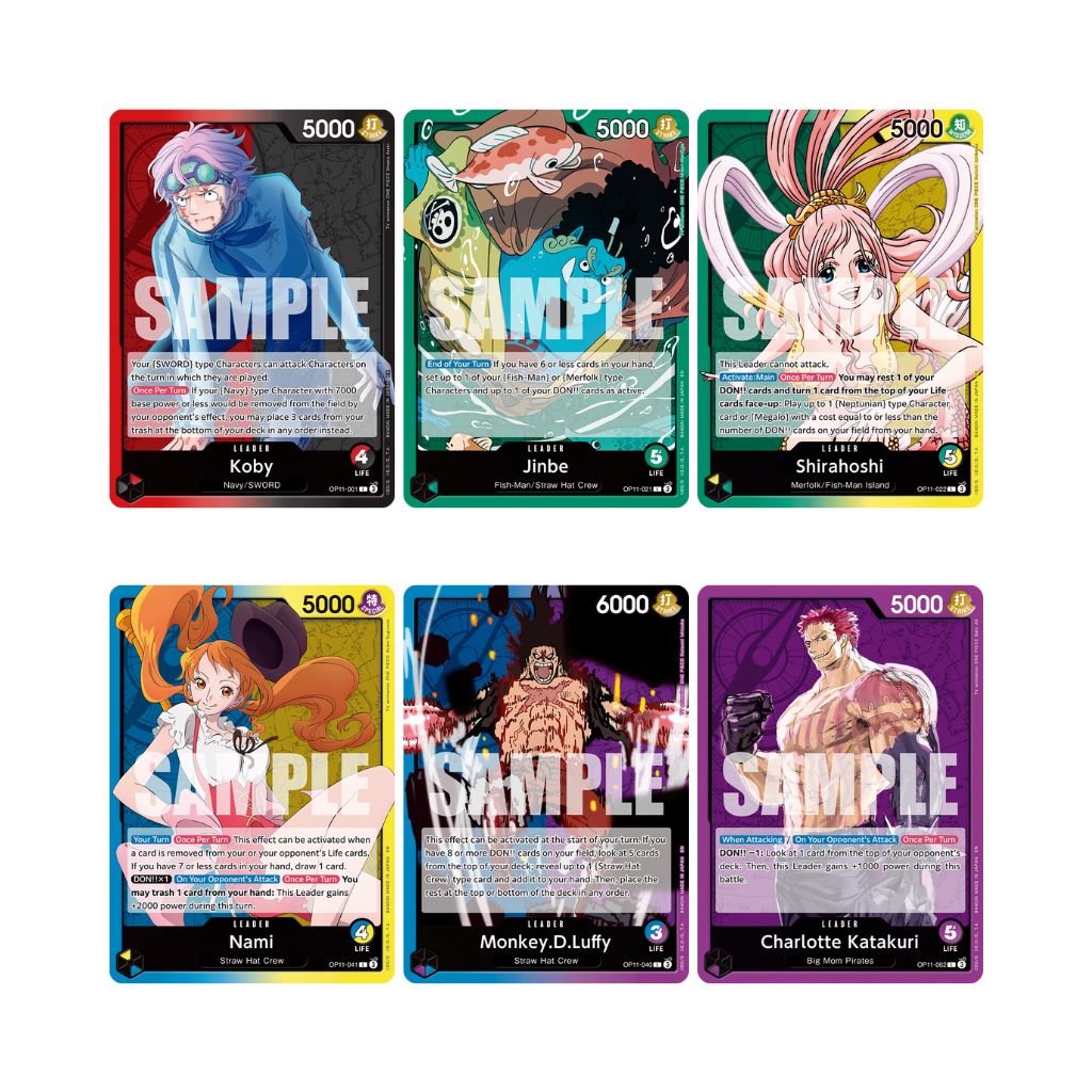 One Piece CG English OP11 Fist of Divine Speed Booster Box (24 packs)