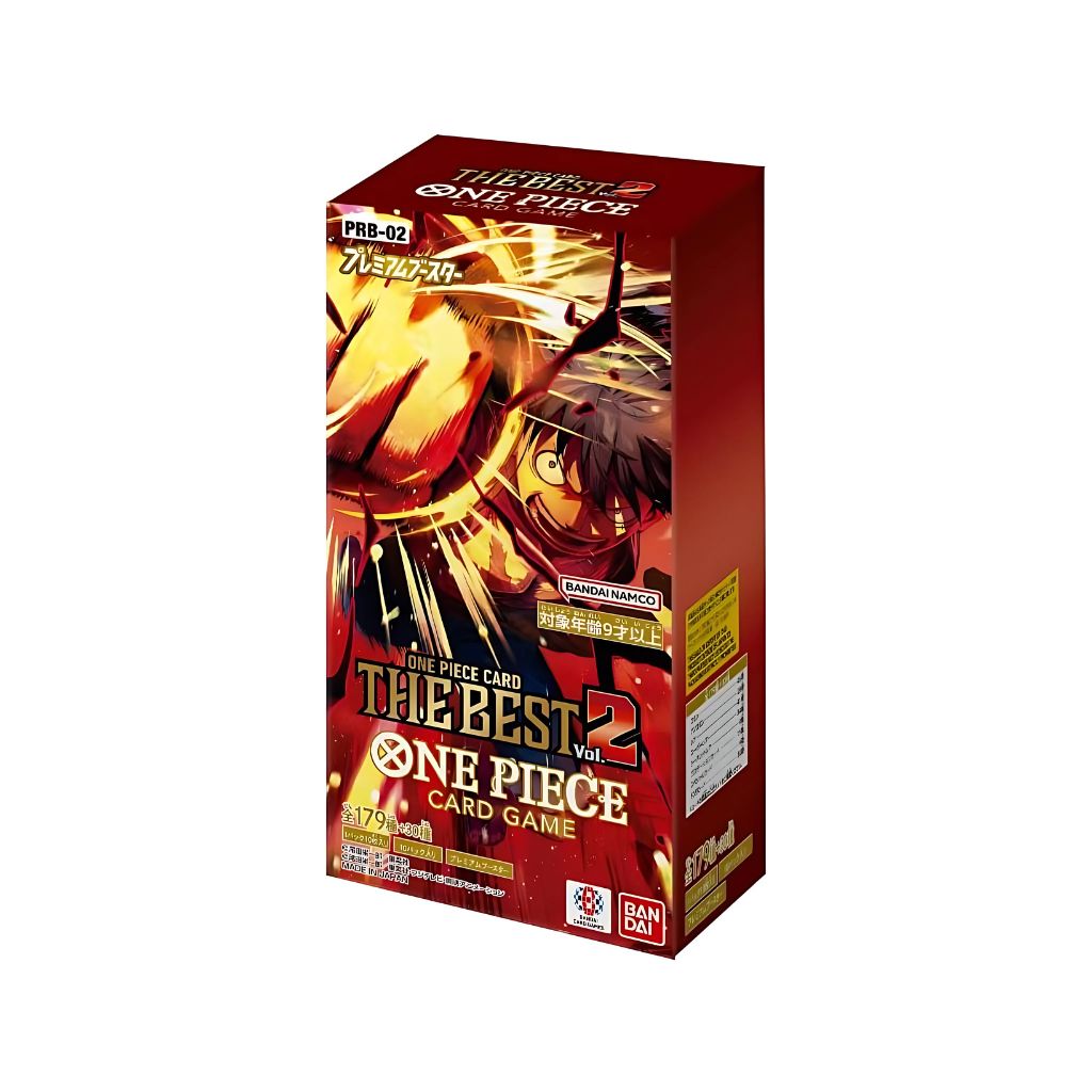One Piece CG Premium Booster PRB02 One Piece Karte The Best Vol 2 Booster Box (10 Packungen)