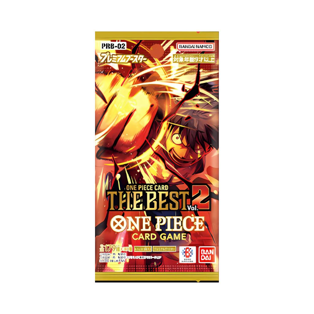 One Piece CG Premium Booster PRB02 One Piece Karte The Best Vol 2 Booster Box (10 Packungen)
