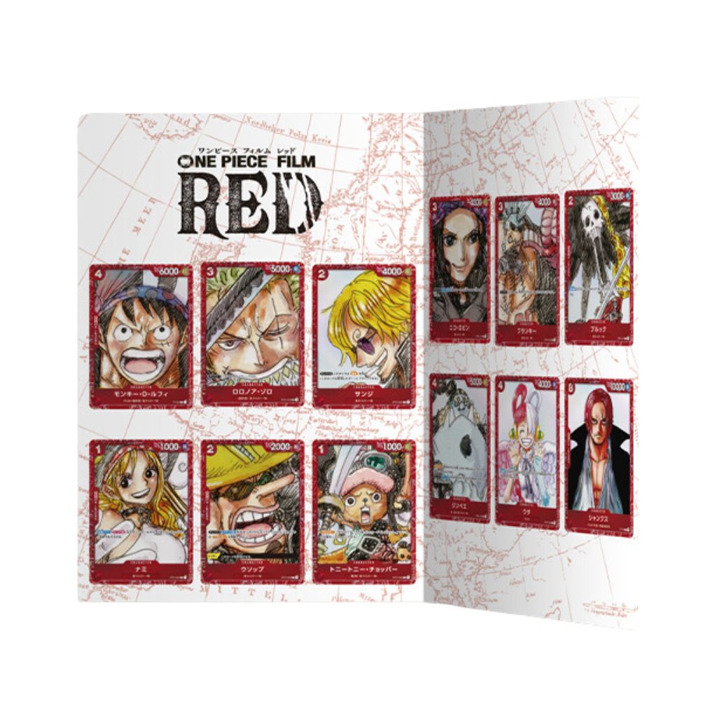 Collection de cartes premium One Piece CG - Édition ONE PIECE FILM RED