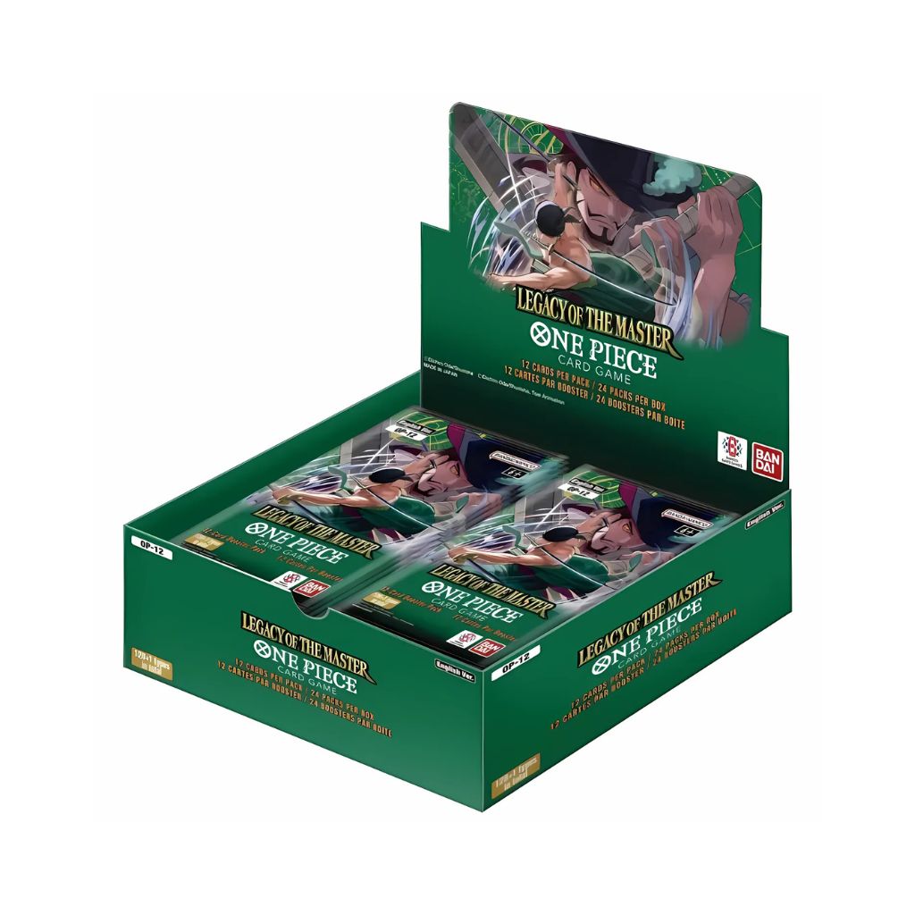 One Piece CG English OP12 Legacy of the Master Booster Box (24 packs)