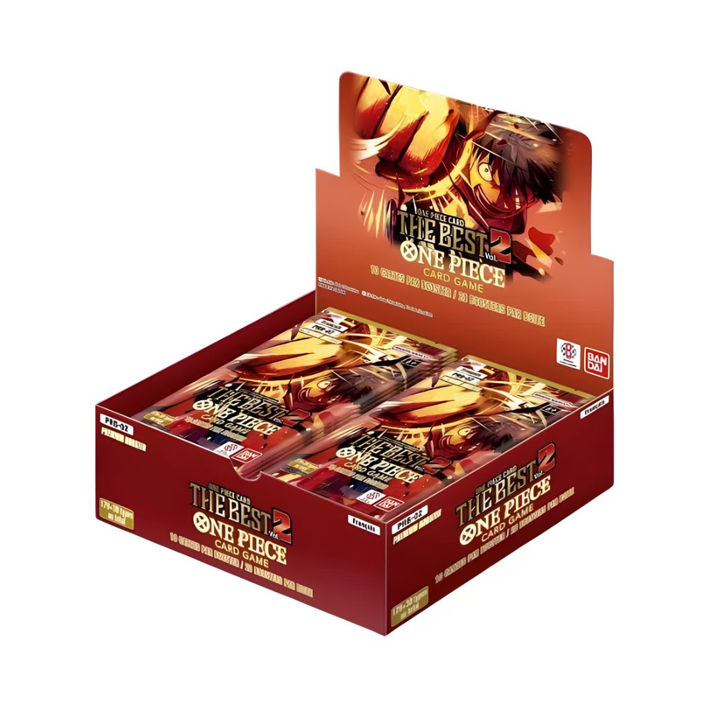 One Piece English PRB02 One Piece Card The Best Vol 2 Booster Box (20 packs)