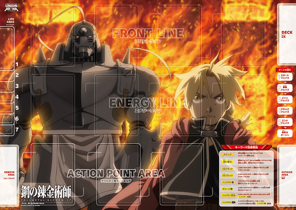 Deck de démarrage Union Arena UA37 Full Metal Alchemist