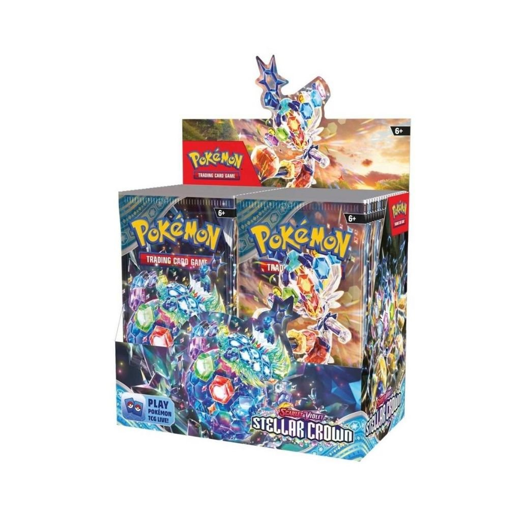 Pokemon SV07 Stellar Crown Booster Box (36 packs) - Rapp Collect