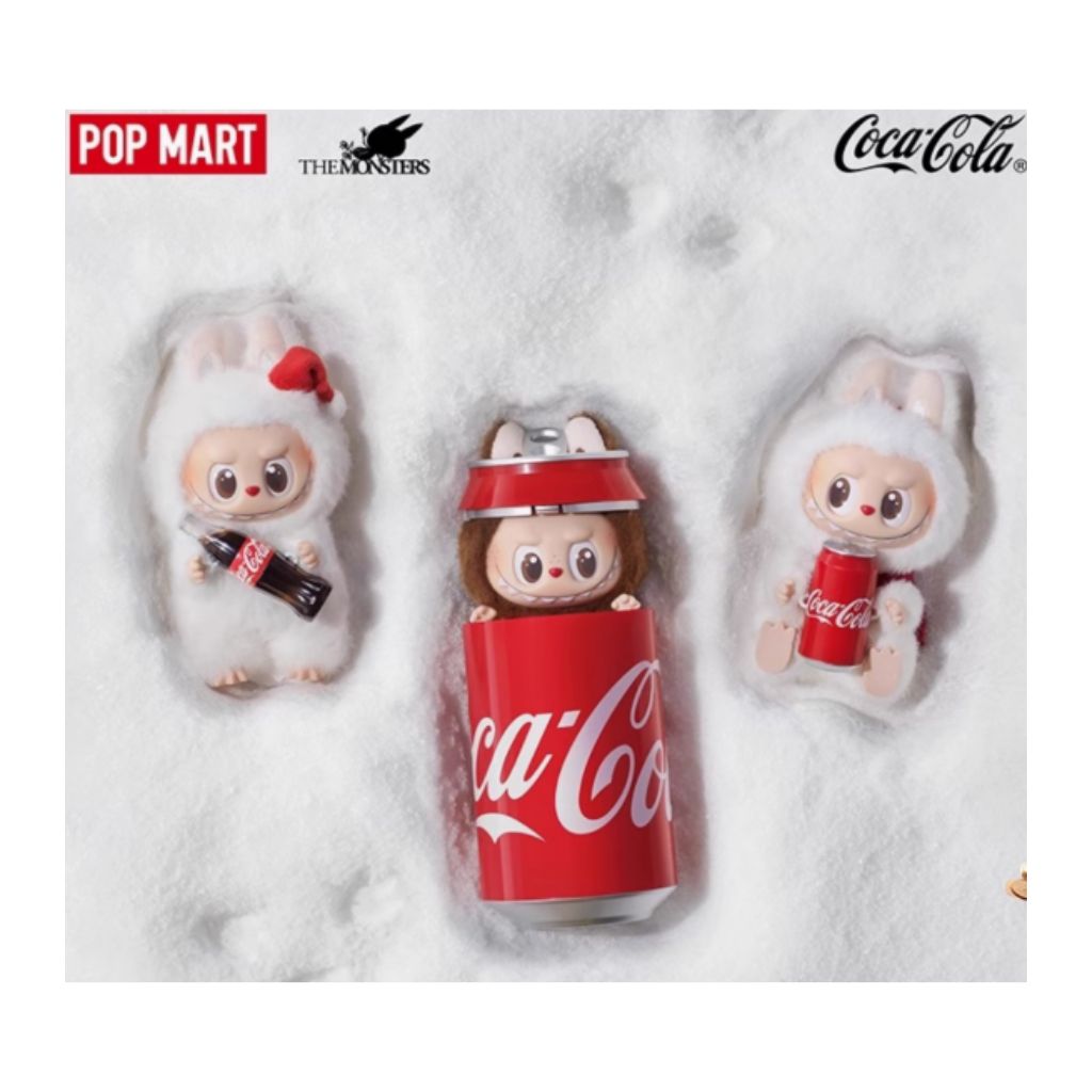 Pop Mart THE MONSTERS Coca Cola Vinyl Face Blind Box - Rapp Collect