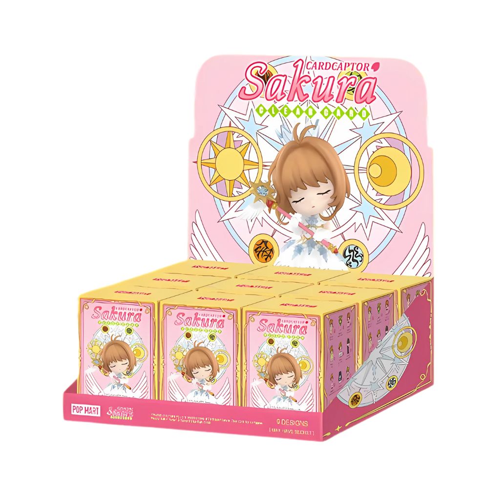 Boîte aveugle POP MART CardCaptor Sakura, série de cartes transparentes