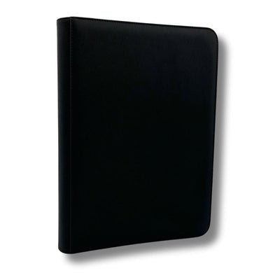 Premium 9 Pocket Zip Binder 360 (Black) - Rapp Collect