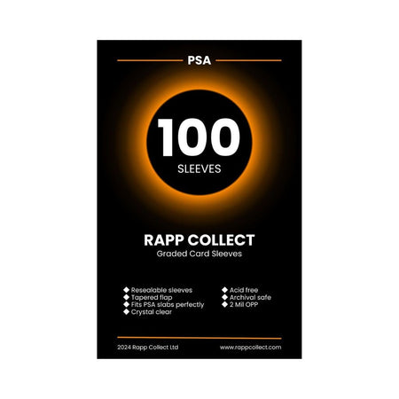 PSA Graded Card Sleeves Pack 100 - Rapp Collect