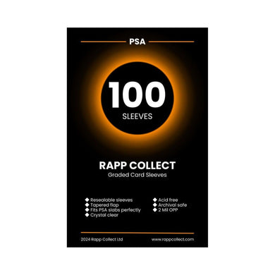 PSA Graded Card Sleeves Pack 100 - Rapp Collect
