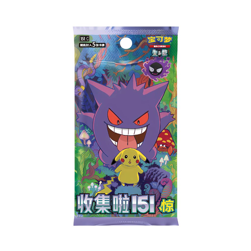 Pokemon 151C Collect 151 Surprise Slim Booster (Simplified Chinese)