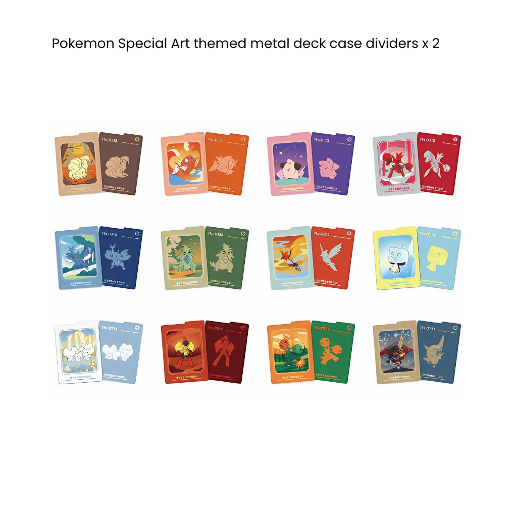 Pokemon Simplified Chinese Metal Deck Case Premium Set