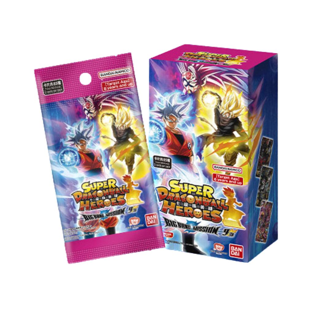 Super Dragon Ball Heroes Big Bang Mission Ver 9 Booster Box (20 packs)