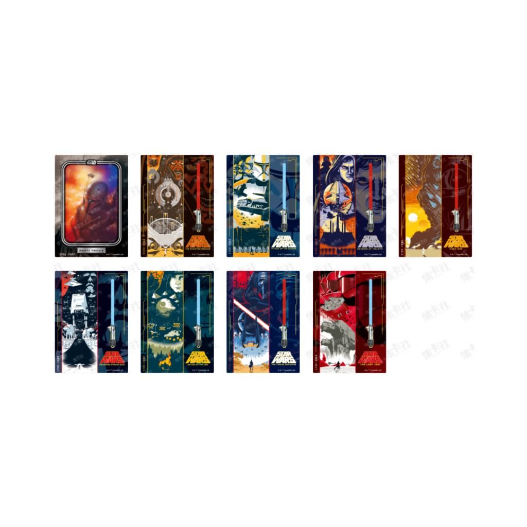 STAR WARS Global Art Trading Cards Episode 2 (4 packs) - Rapp Collect