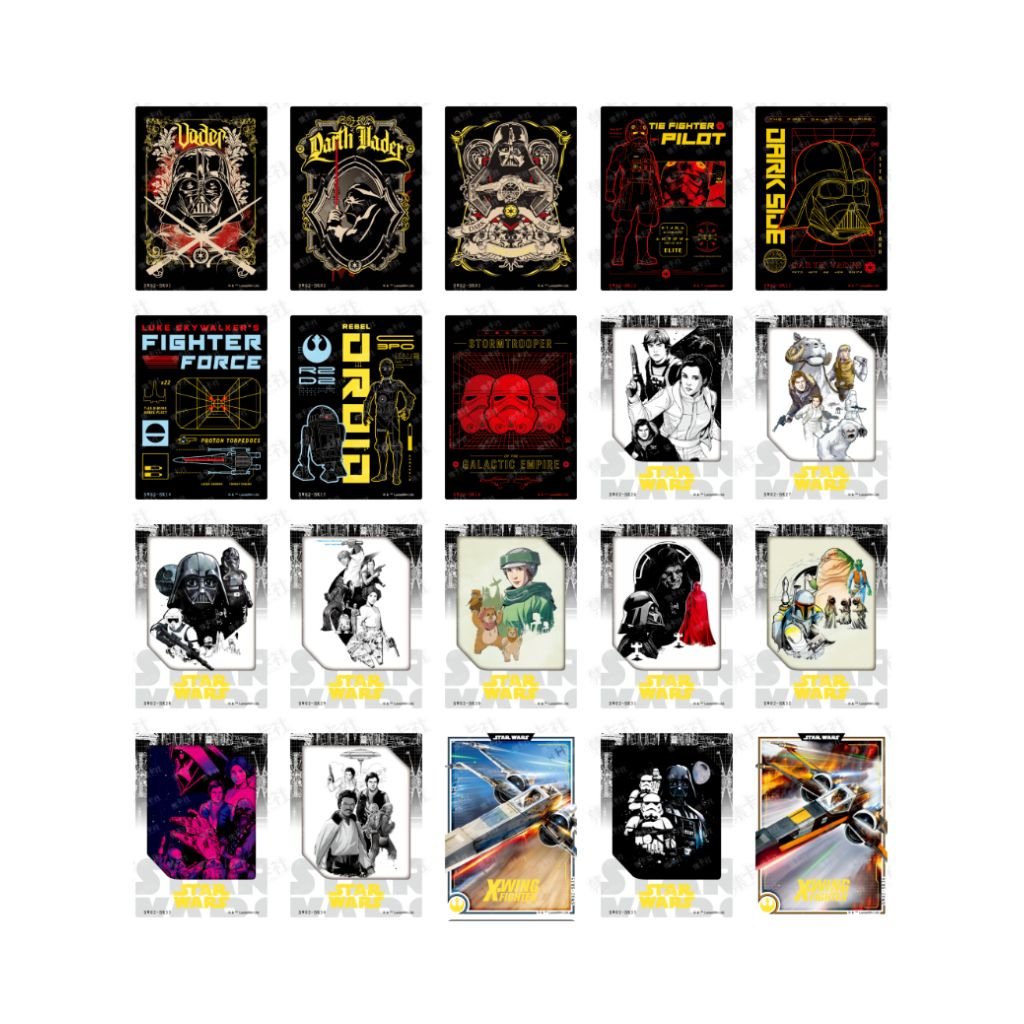 STAR WARS Global Art Trading Cards Episode 2 (4 packs) - Rapp Collect