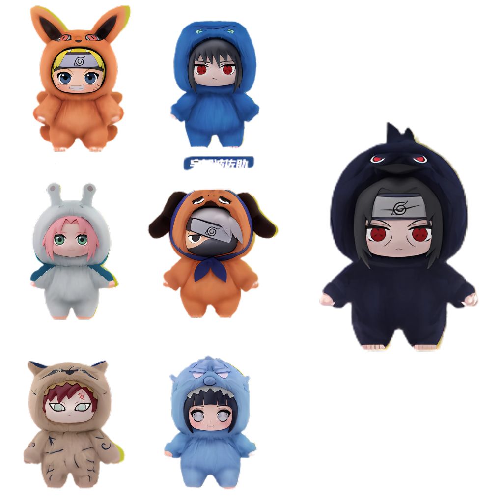 TOP TOY Naruto Shippuden Série Cute Beast Party