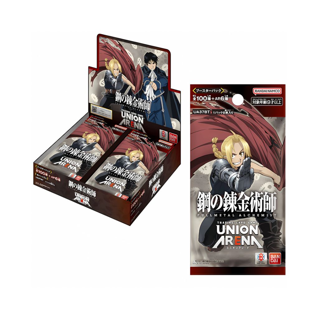 Coffret de boosters Union Arena UA37 Full Metal Alchemist (16 packs)