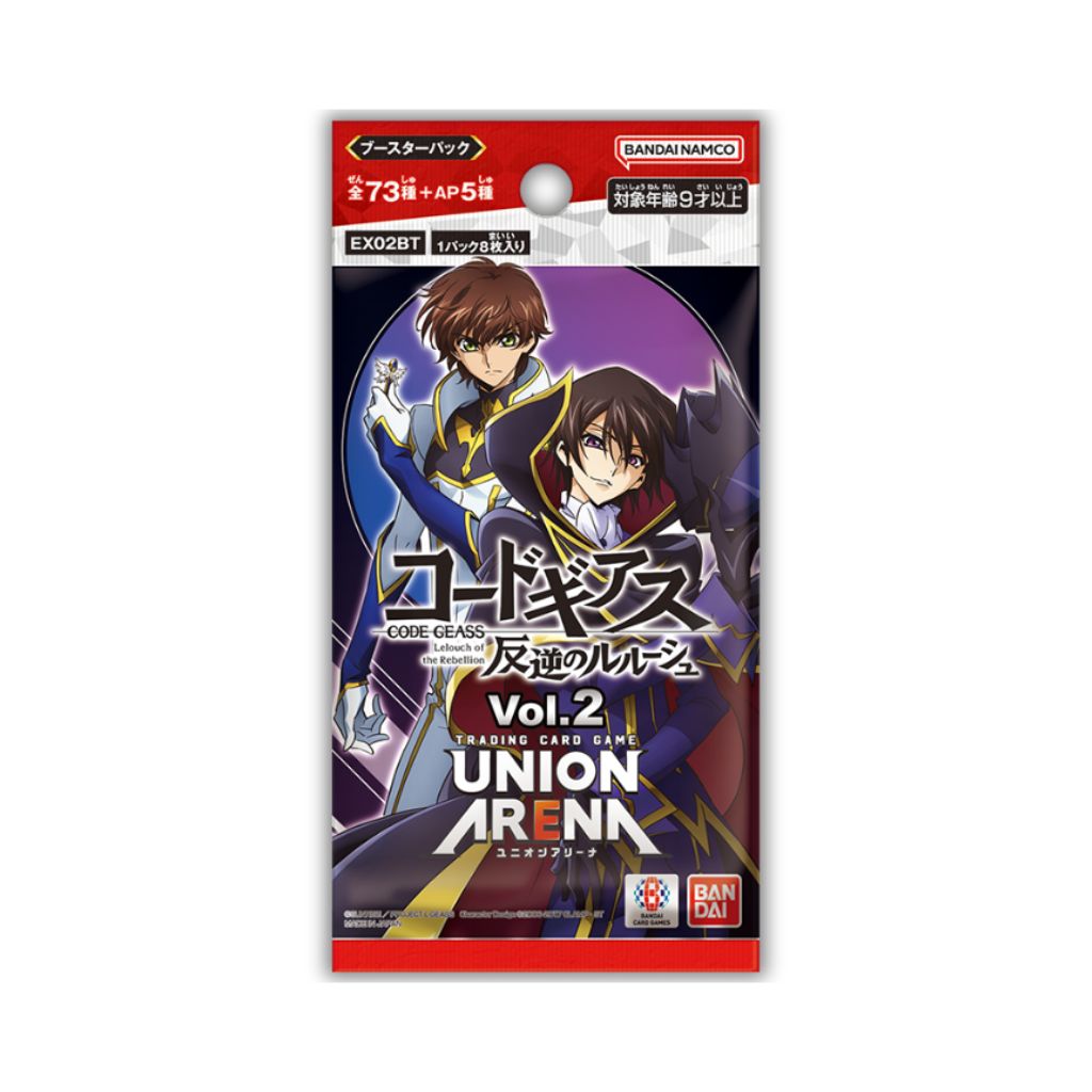 Coffret de boosters EX02 Code Geass Lelouch of the Rebellion de l'Union Arena (12 packs) 