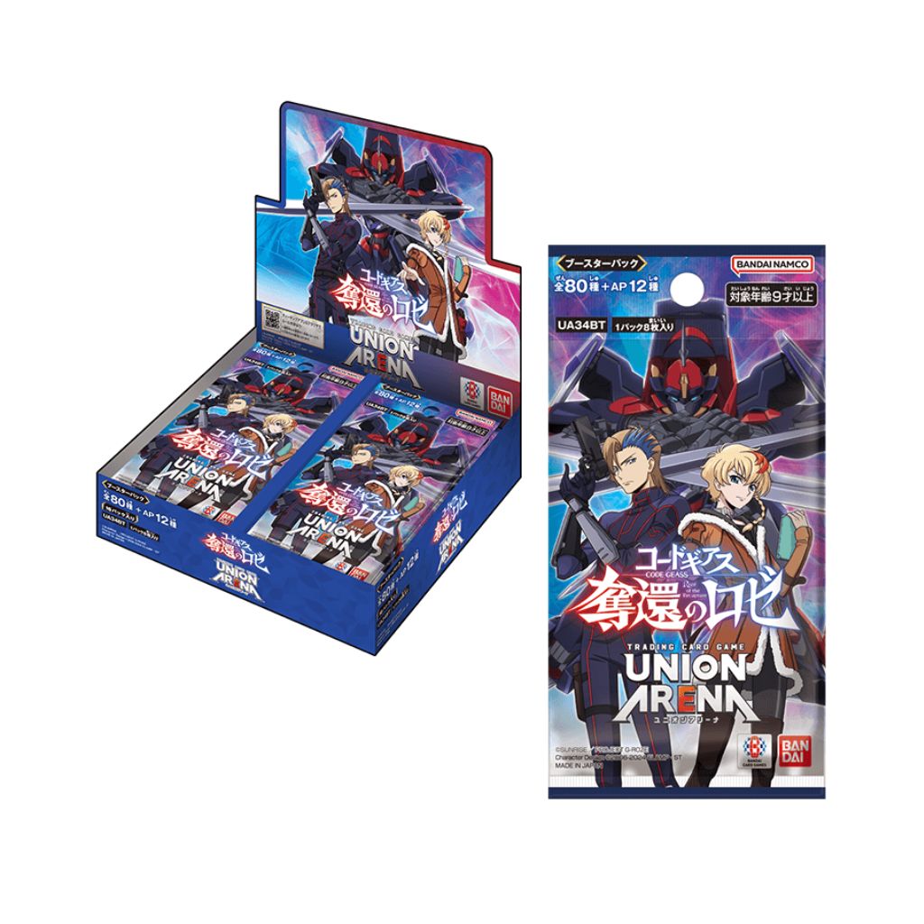 Coffret de boosters Code Geass : Roze of the Recapture pour Union Arena UA34 (16 packs)