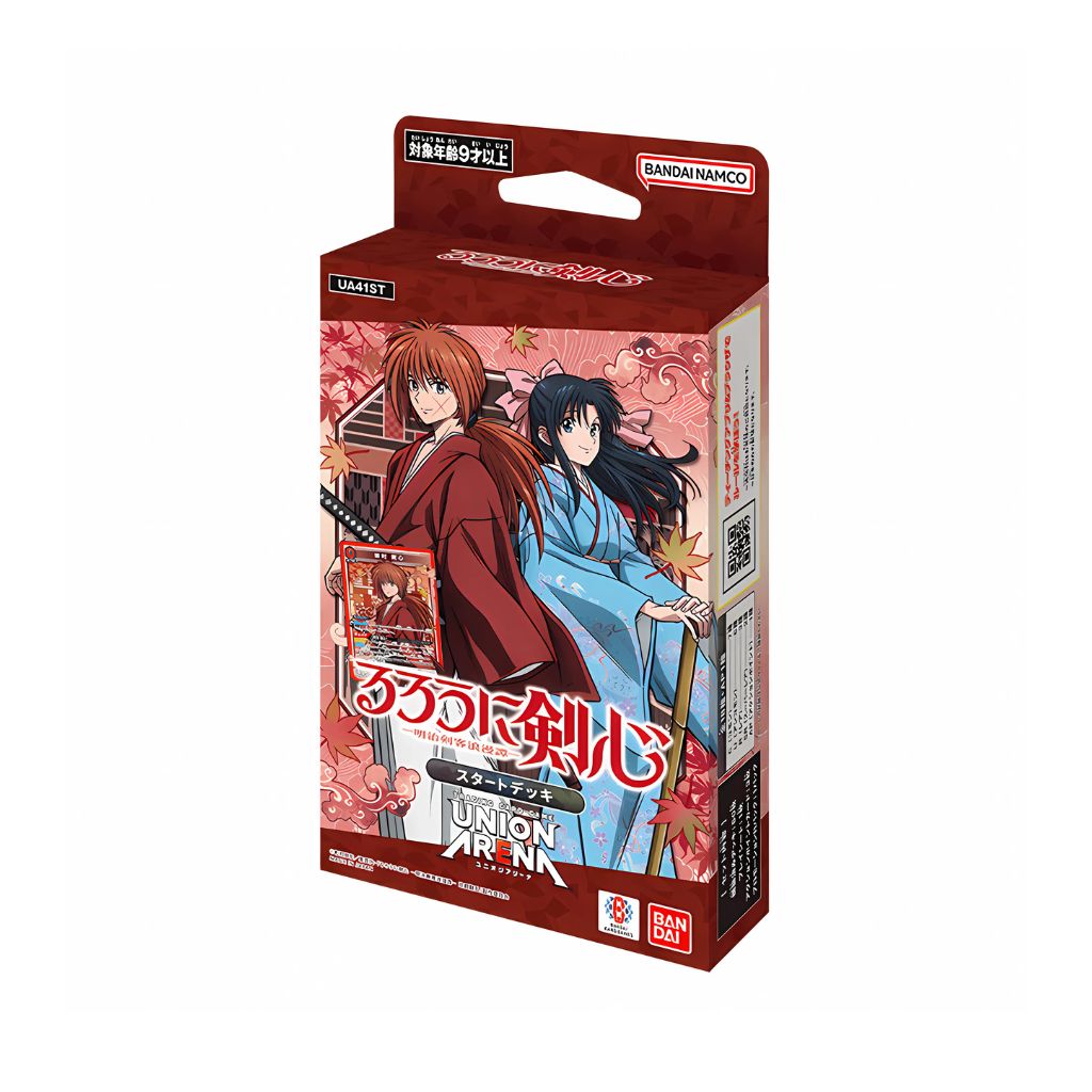Union Arena UA41 Rurouni Kenshin : Deck de démarrage d'histoire romantique de l'épéiste Meiji