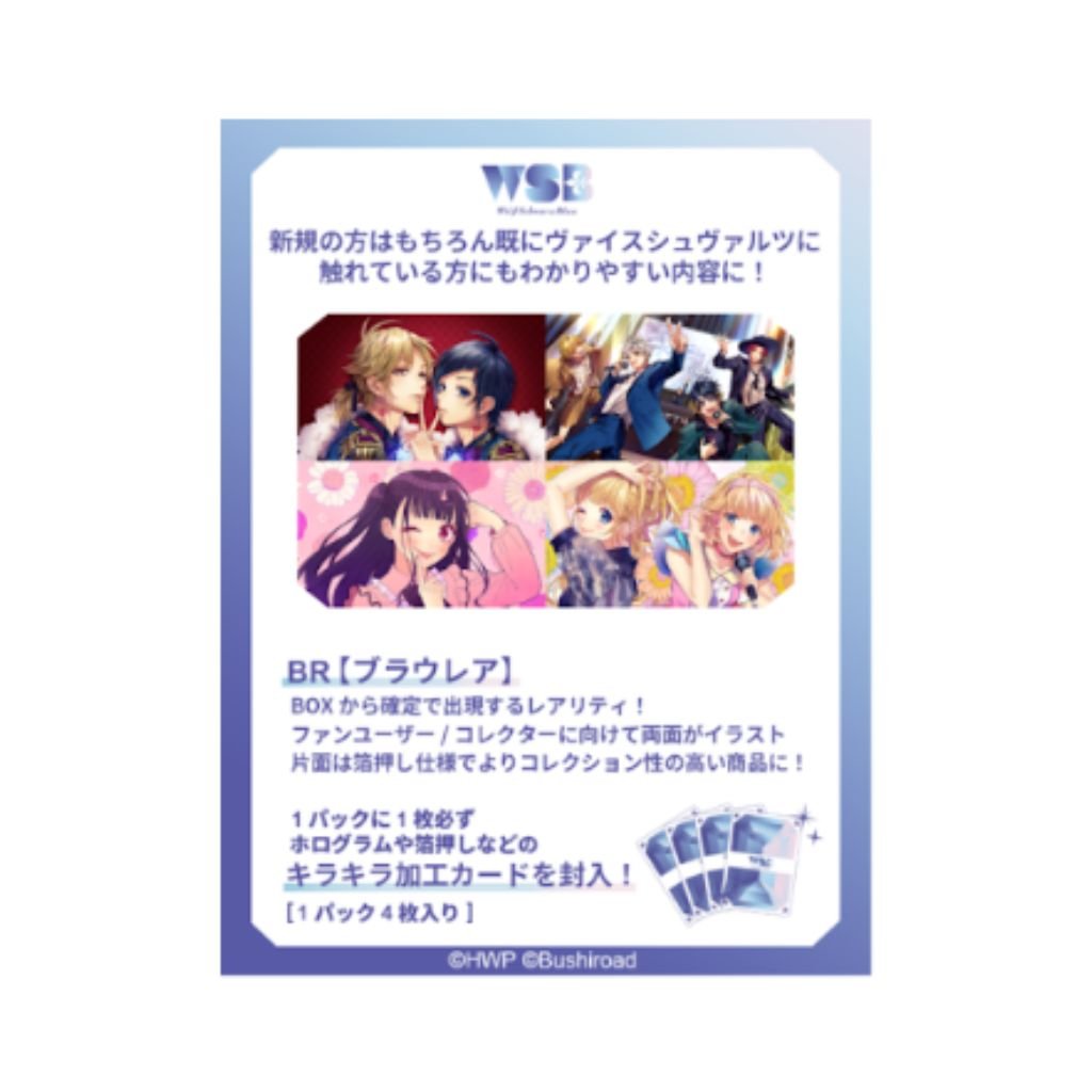 Weiss Schwarz Blau Honeyworks Confession Executive Committee Booster Box (10 packs) - Rapp Collect