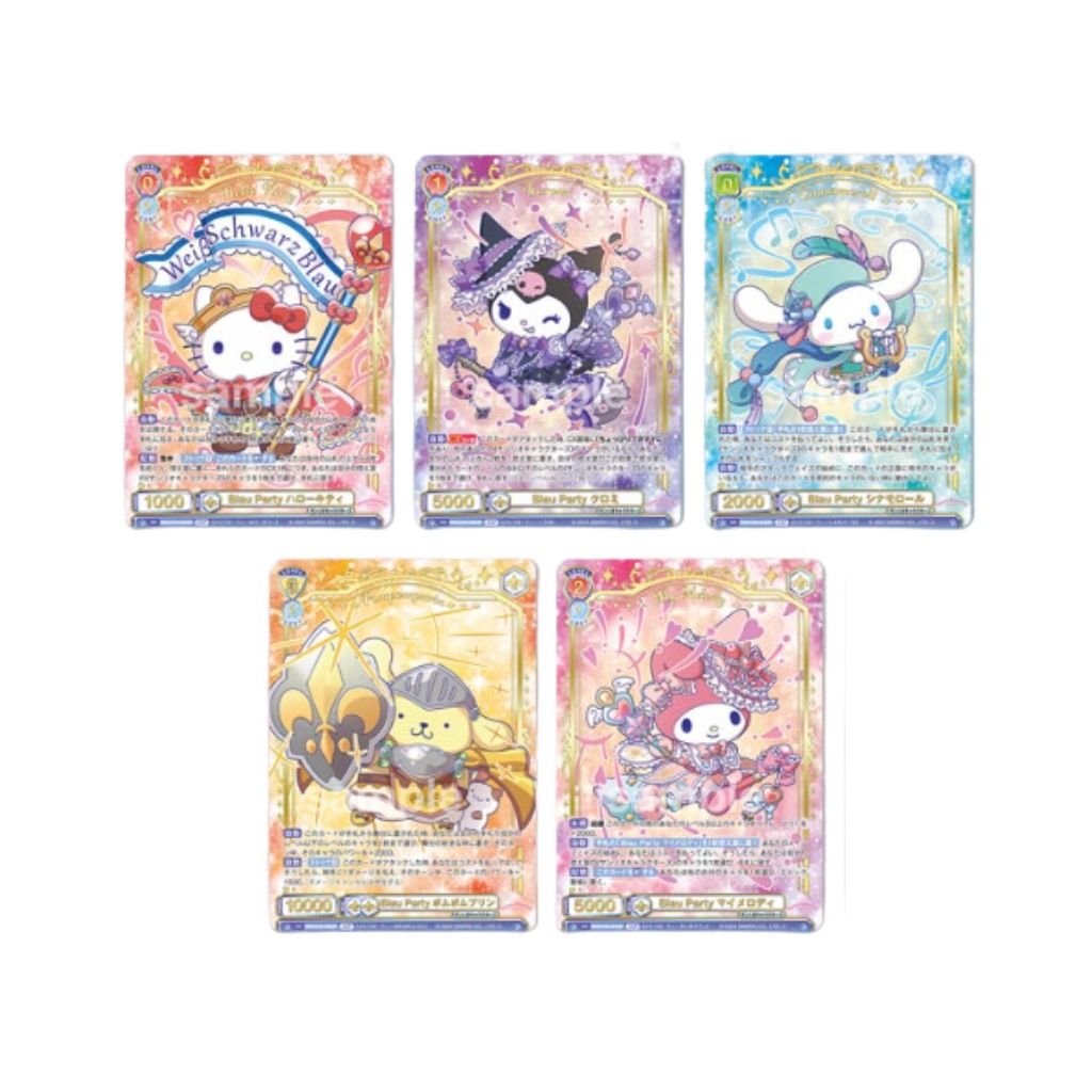 Weiss Schwarz Blau Sanrio Characters Booster Box (10 packs) - Rapp Collect