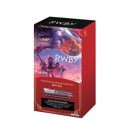 Weiss Schwarz English Premium Booster RWBY Booster Box (6 packs) - Rapp Collect