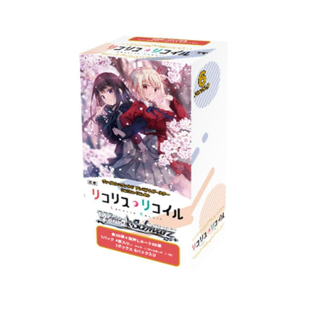 Weiss Schwarz Premium Booster Lycoris Recoil Booster Box (6 packs) - Rapp Collect