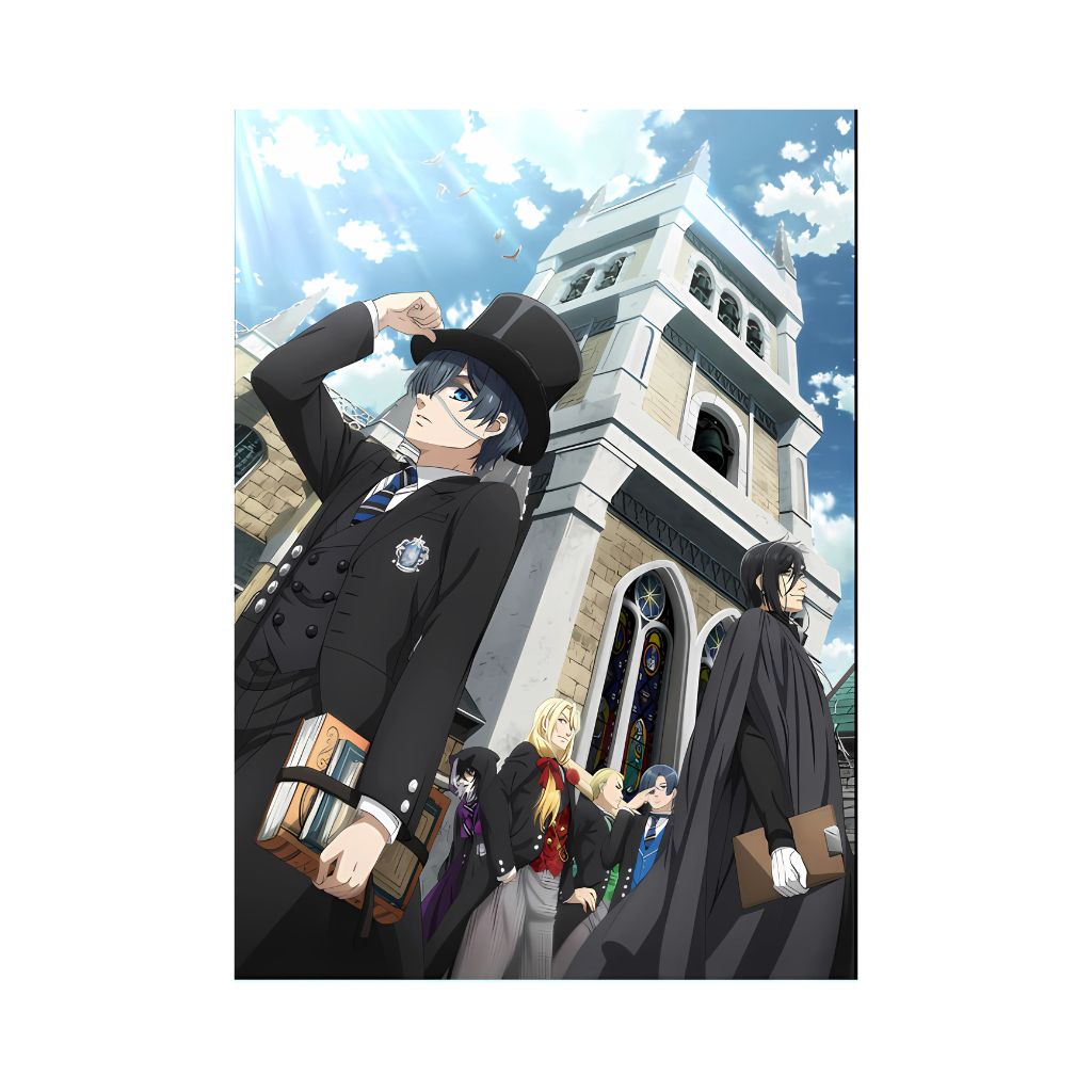 Coffret de boosters Black Butler ~ Public School Arc ~ Blanc Noir Bleu (10 packs)