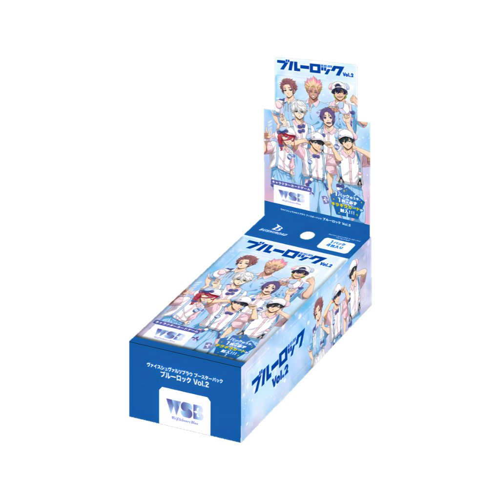 Weiss Schwarz Blau Blue Lock Vol 2 Booster Box (10 Packungen)