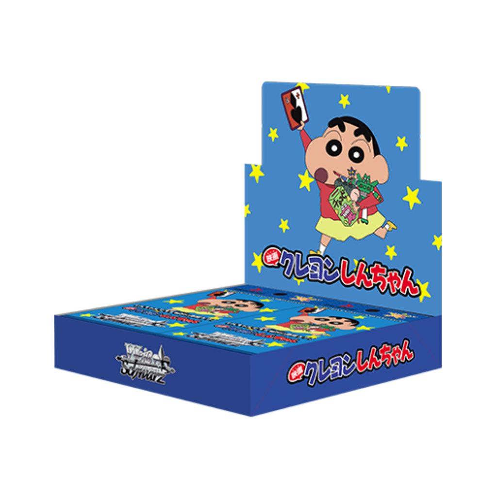 Coffret de 12 boosters de films Crayon Shin-chan de Weiss Schwarz
