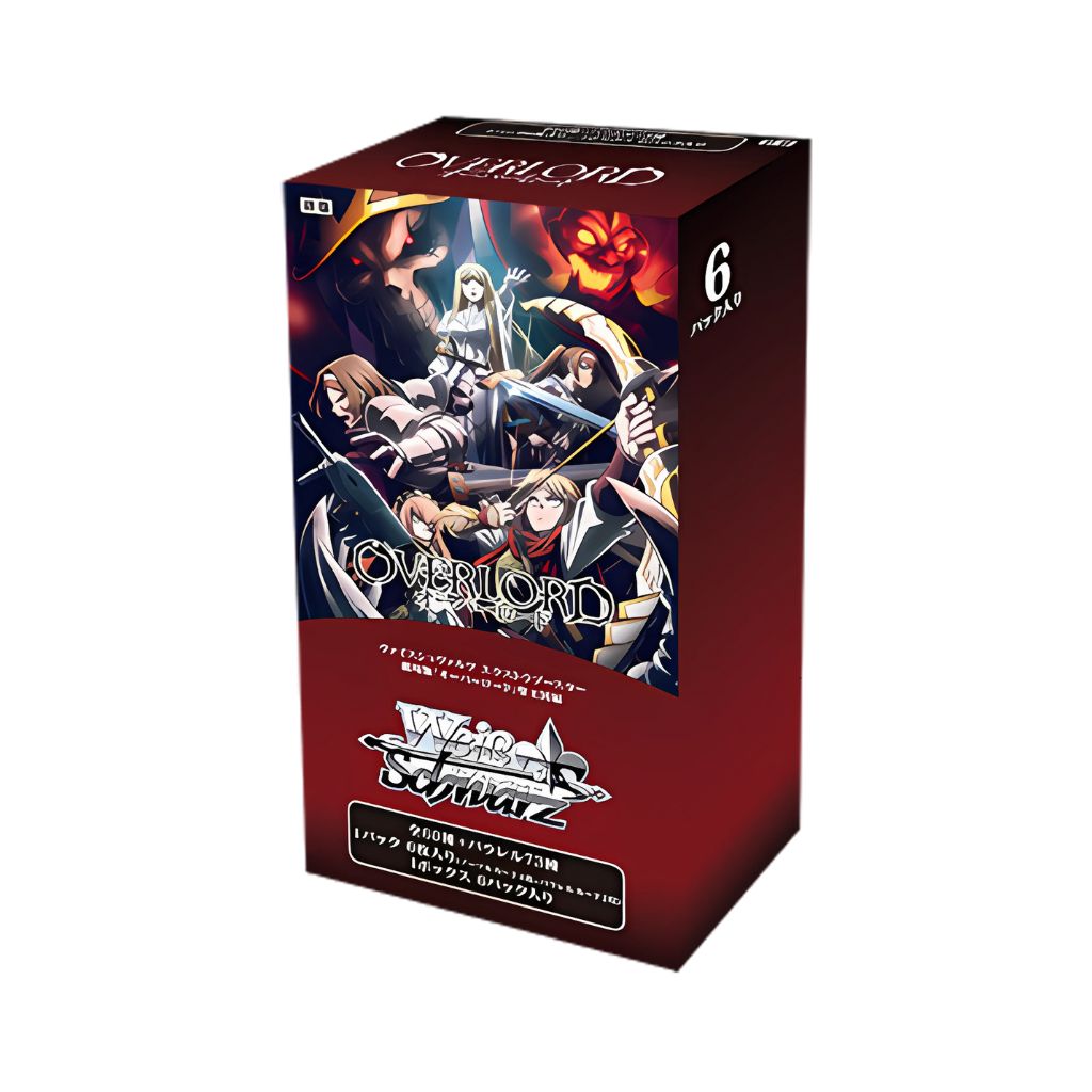 Coffret de boosters du film Weiss Schwarz EX Overlord : Le Royaume Sacré (6 packs)