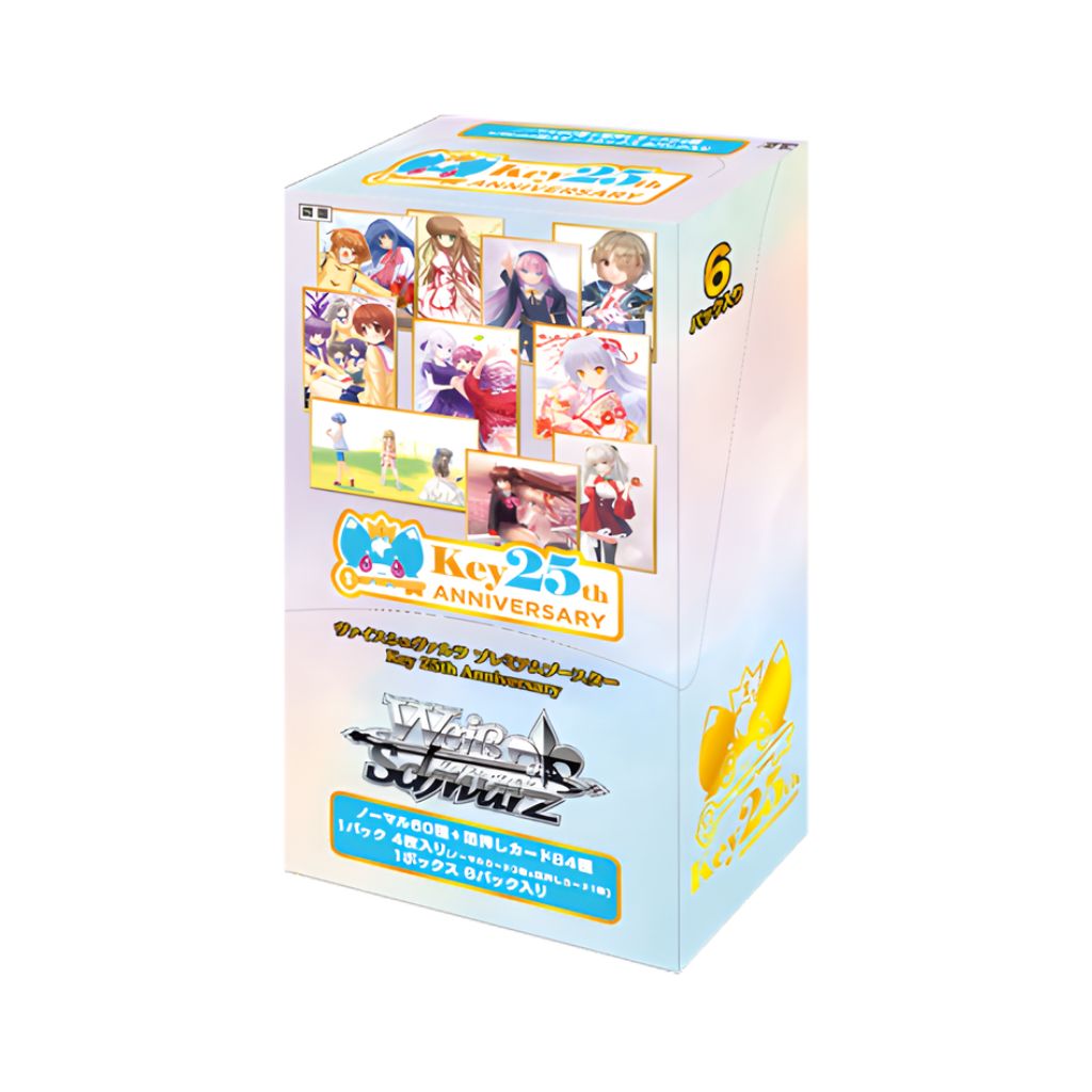 Weiss Schwarz Key 25th Anniversary Premium Booster Box (6 packs)