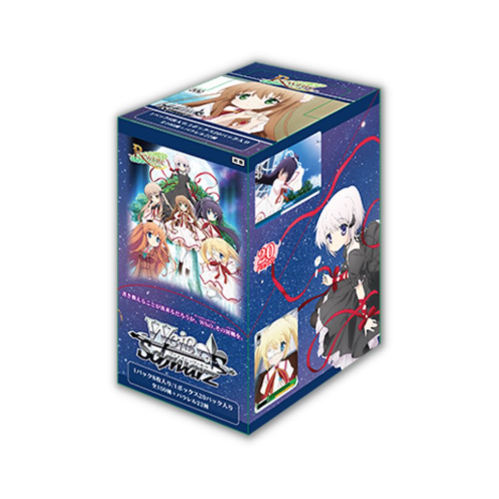 Coffret de boosters de réécriture Weiss Schwarz (20 paquets)