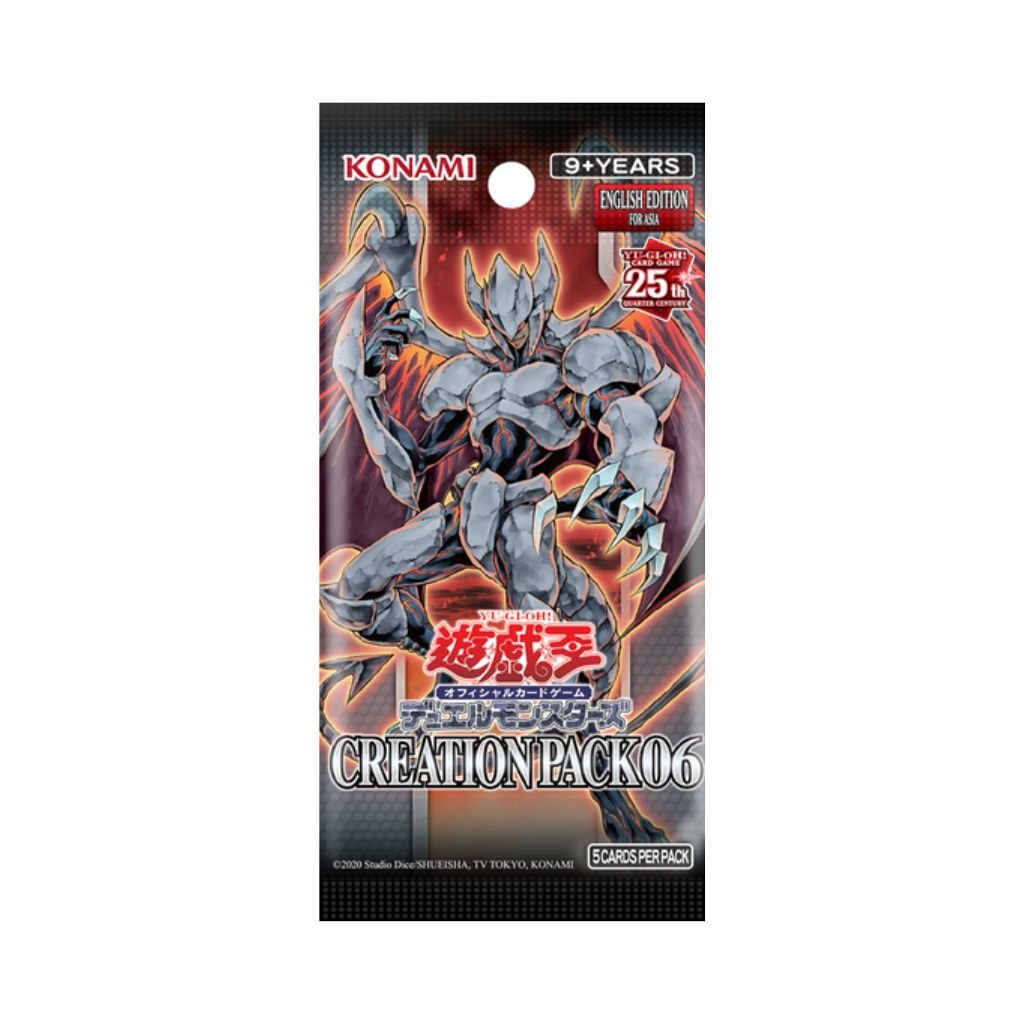 Yu - Gi - Oh! CG Duel Monsters Creation Pack 06 English Edition For Asia (15 packs) - Rapp Collect