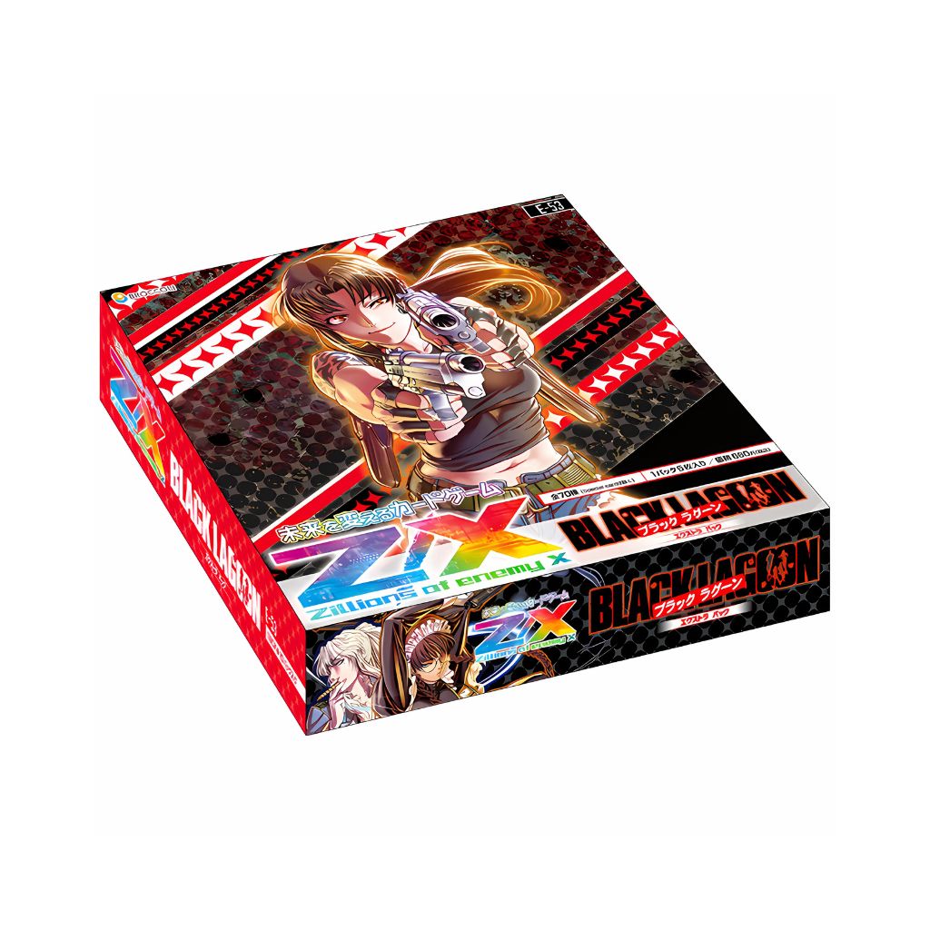 Z/X Zillions of Enemy E53 Black Lagoon Booster Box (10 packs)