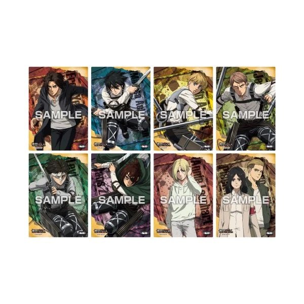 Attack on Titan Clear Card 2 Booster Pack - Rapp Collect