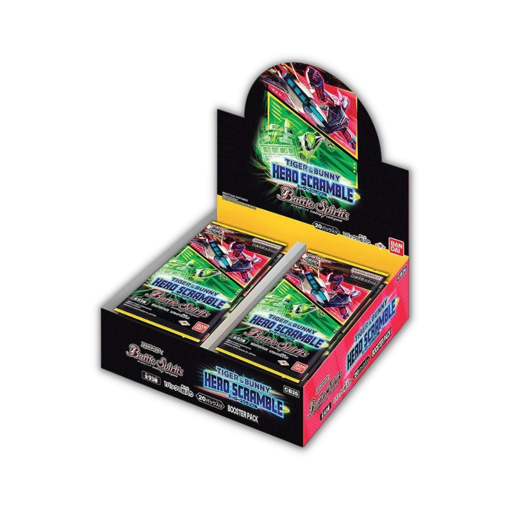 Battle Spirits CB26 Tiger & Bunny Hero Scramble Booster Box - Rapp Collect