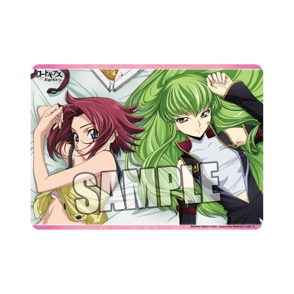 Broccoli Rubber Mat Collection Code Geass Lelouch of the Rebellion CC & Karen - Rapp Collect