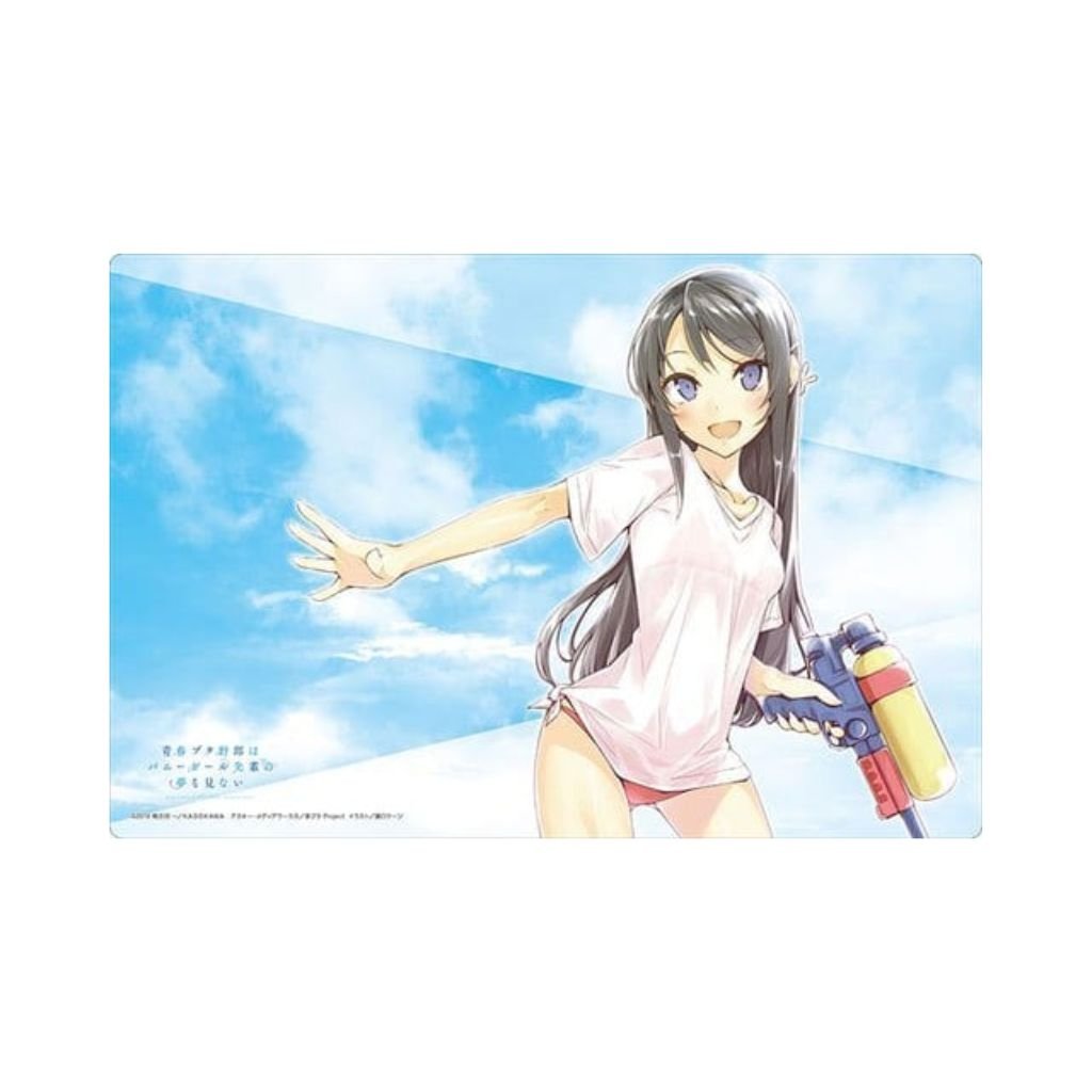 Bushiroad Playmat - Rascal Does Not Dream of Bunny Girl Senpai - Mai Sakurajima Swimwear Ver. Part.2 - Vol.424 - Rapp Collect