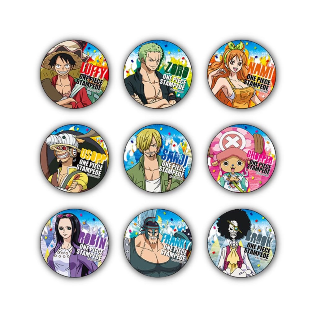 Can Badge Collection Movie Version One Piece Stampede - Rapp Collect