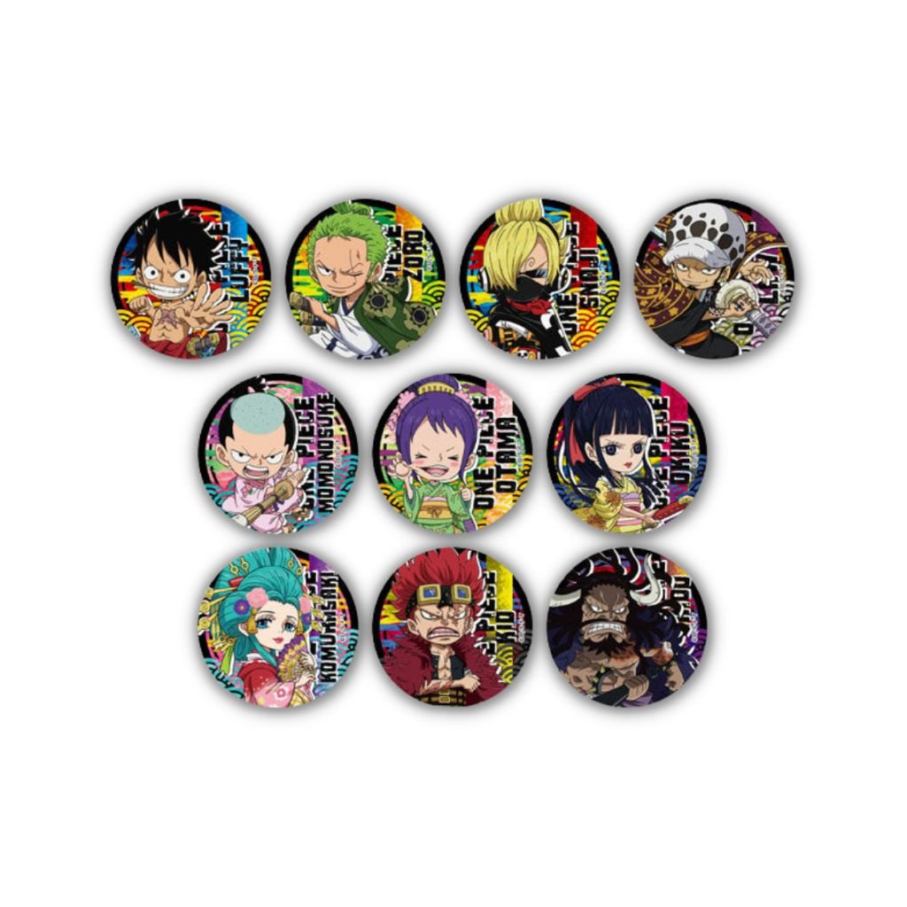 Can Badge Collection One Piece Wano Country Ver - Rapp Collect