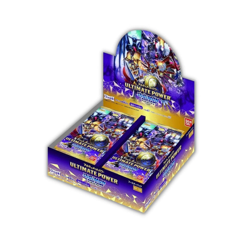 Digimon BT02 Ultimate Power Booster Box - Rapp Collect