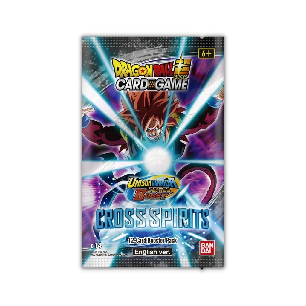 Dragon Ball Super B14 Cross Spirits Booster Pack - Rapp Collect