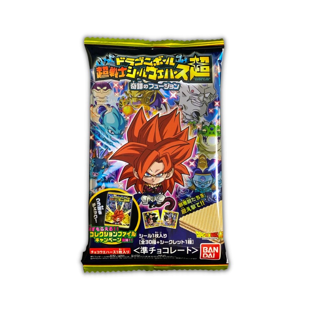 Dragon Ball Super Warrior Wafer Sticker Vol 2 - Rapp Collect