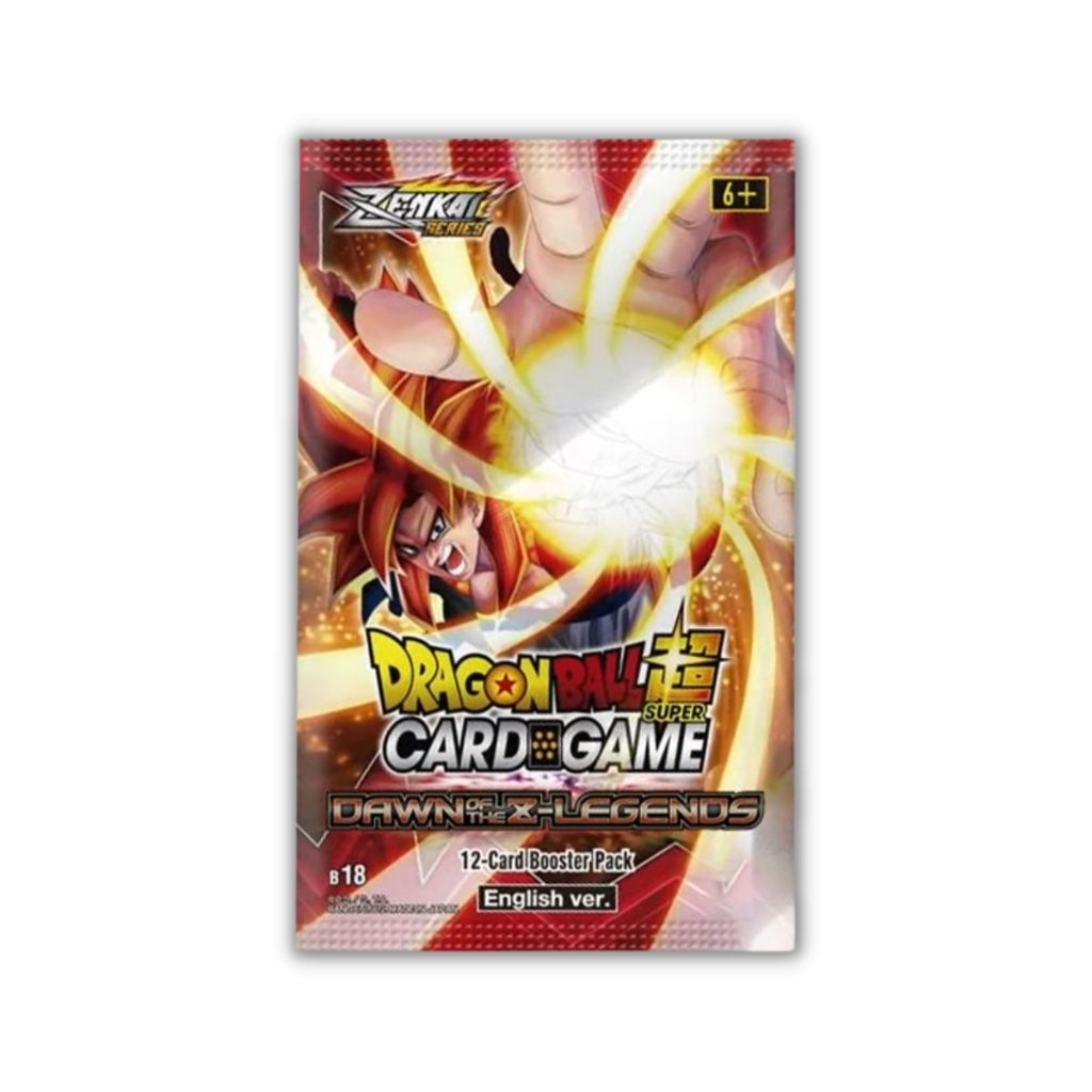 Dragon Ball Super Zenkai Series 01 B18 Dawn of the Z Legends Booster Pack - Rapp Collect
