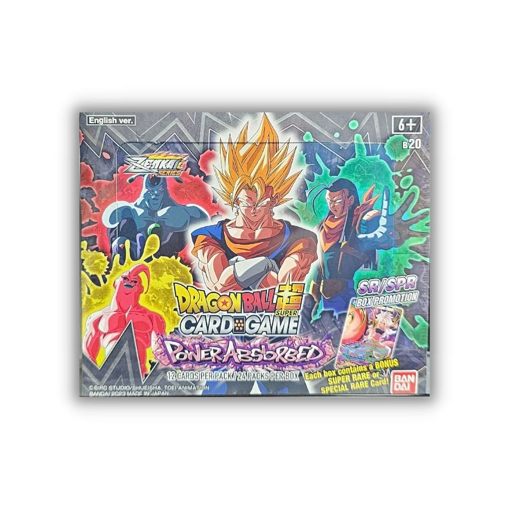 Dragon Ball Masters Zenkai Series Power Absorbed DBS-20 Booster Box (2